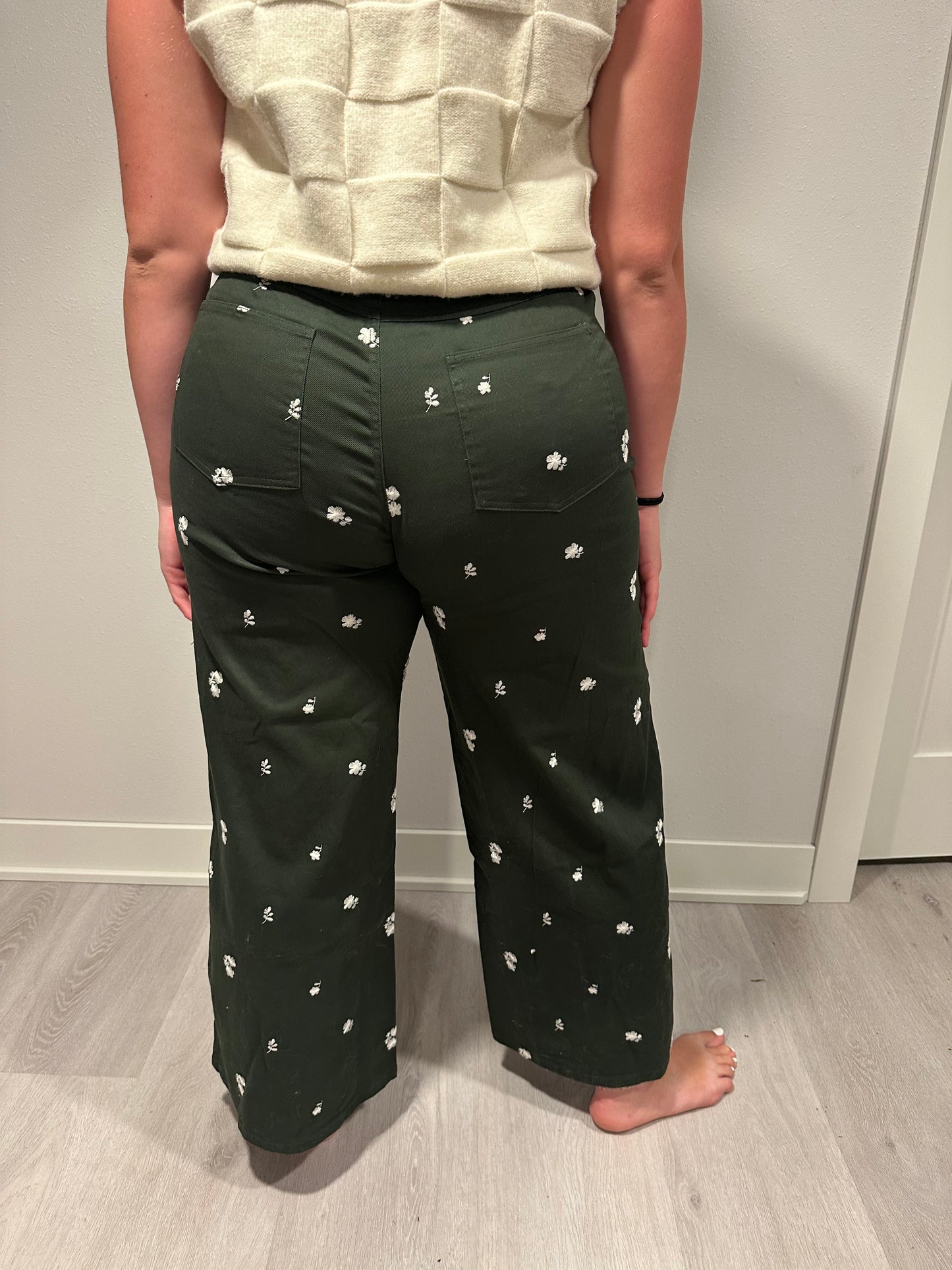 Fall for You Embroidered Pants
