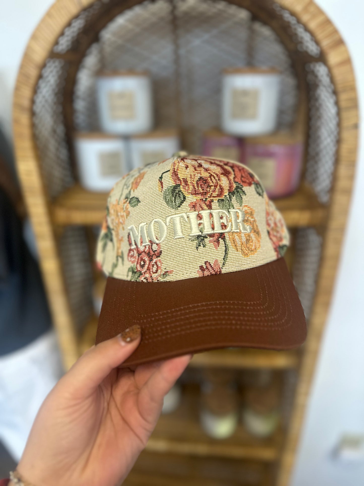 Embroidered Mother Hat