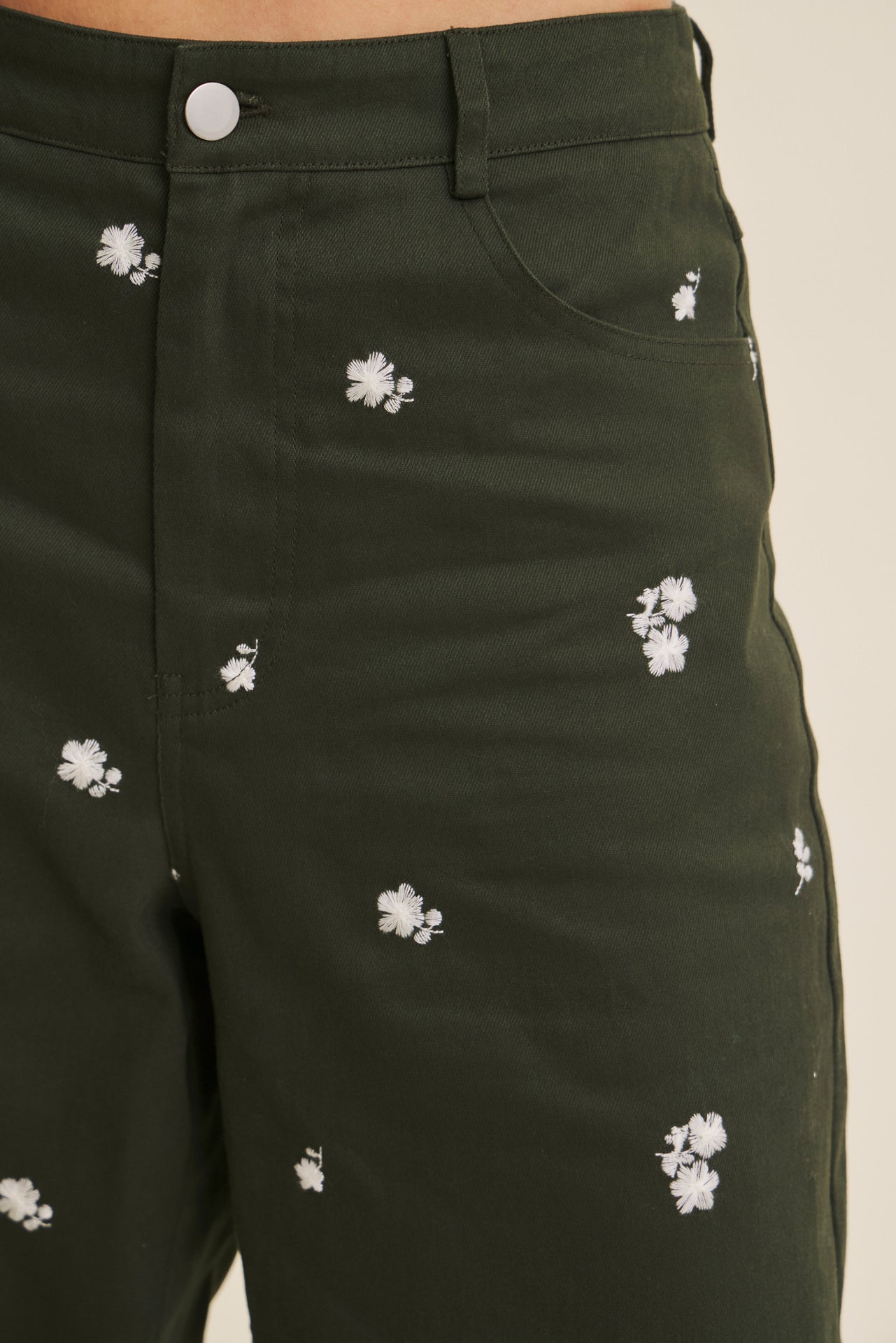 Fall for You Embroidered Pants