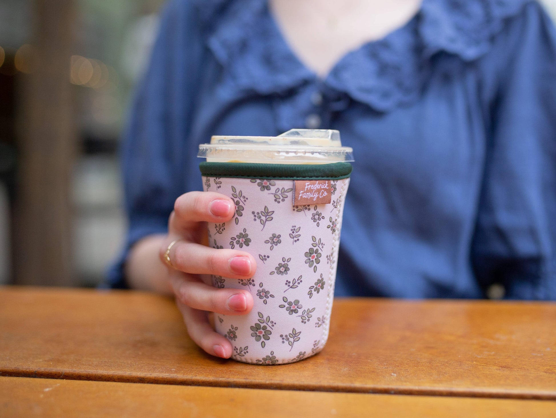 Black Bow Iced Coffee Sleeve