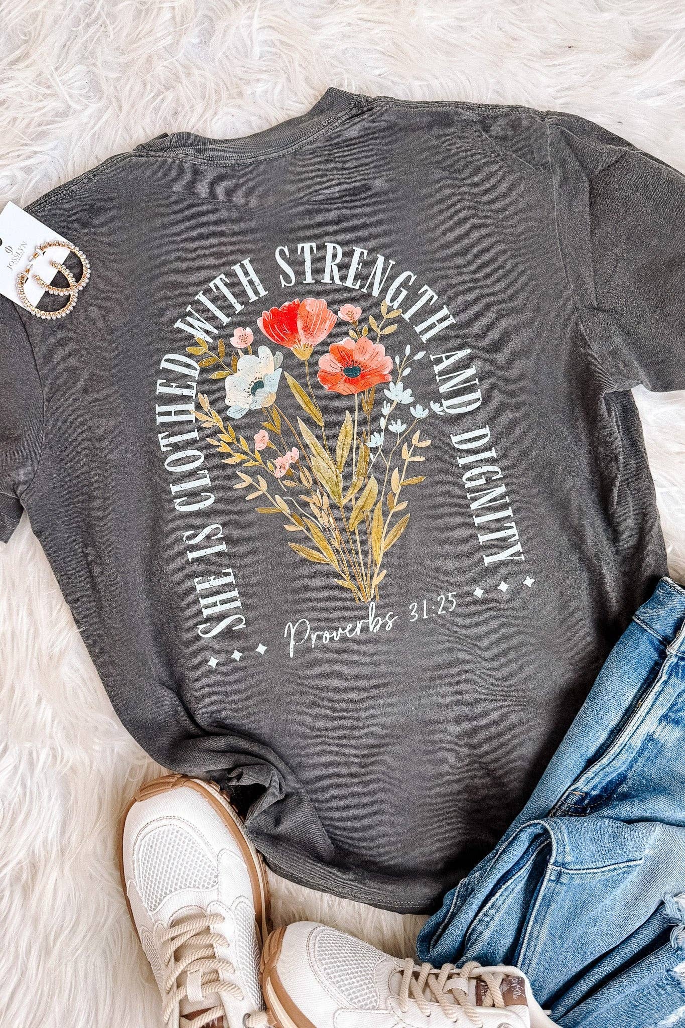 Strength & Dignity Graphic Tee
