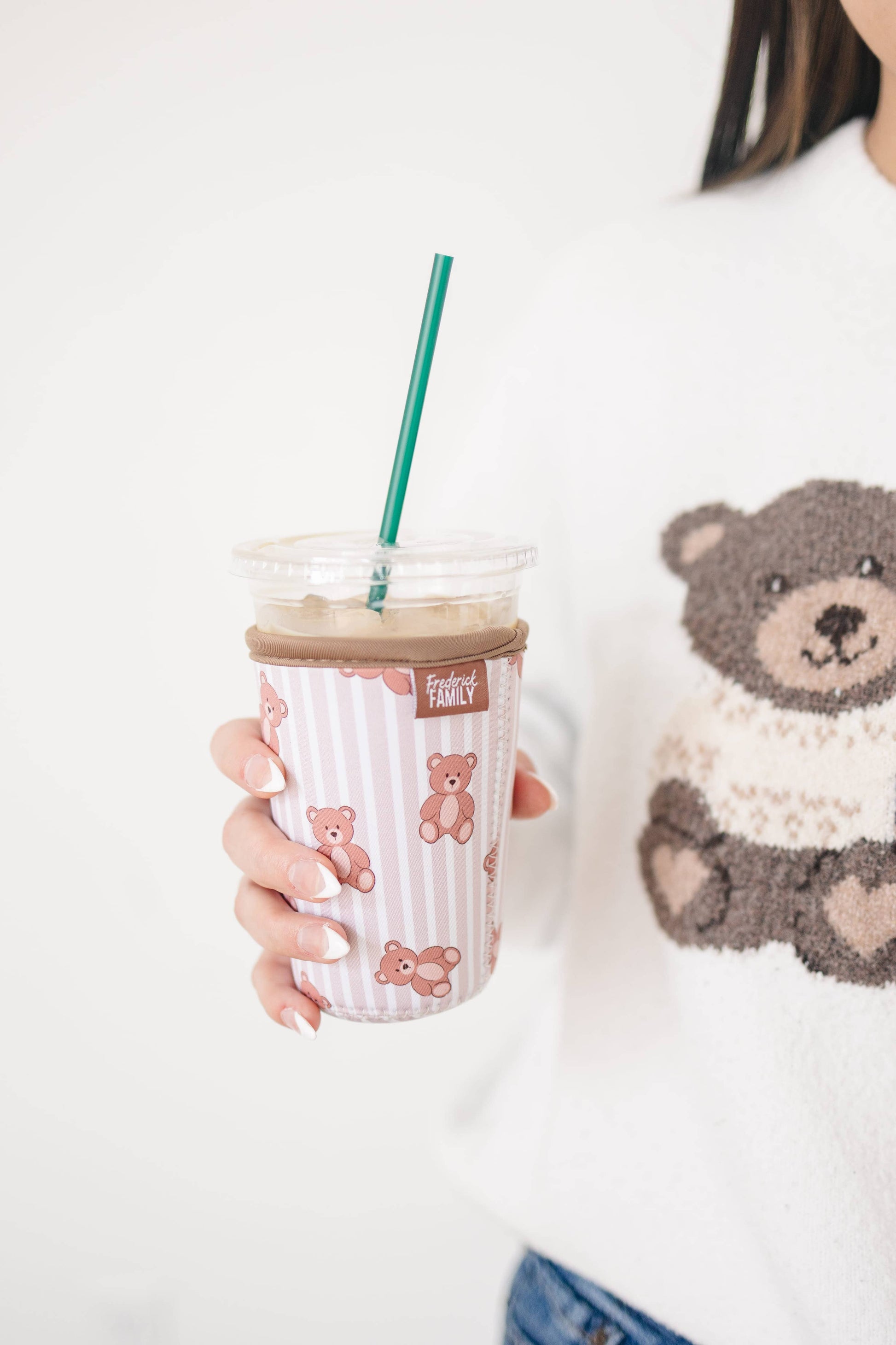 Black Bow Iced Coffee Sleeve