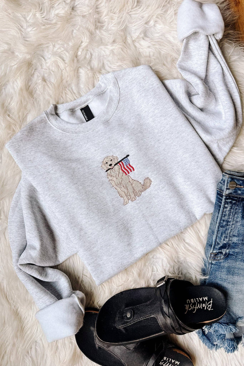 Patriotic Pup Crewneck
