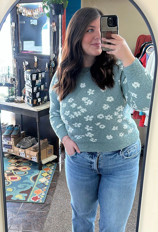Thinking Spring Sweater