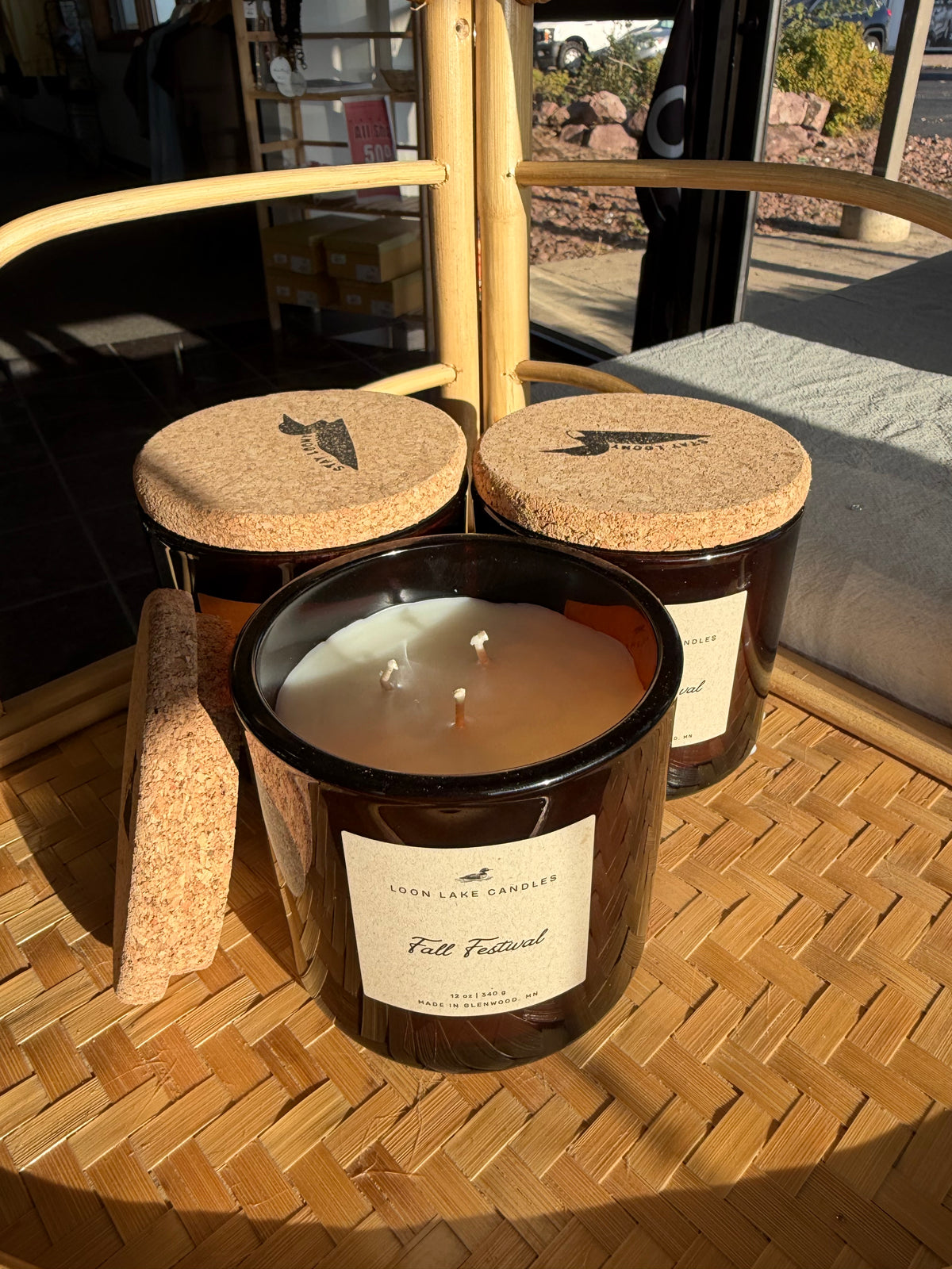 Loon Lake Candles: Fall Festival 12oz