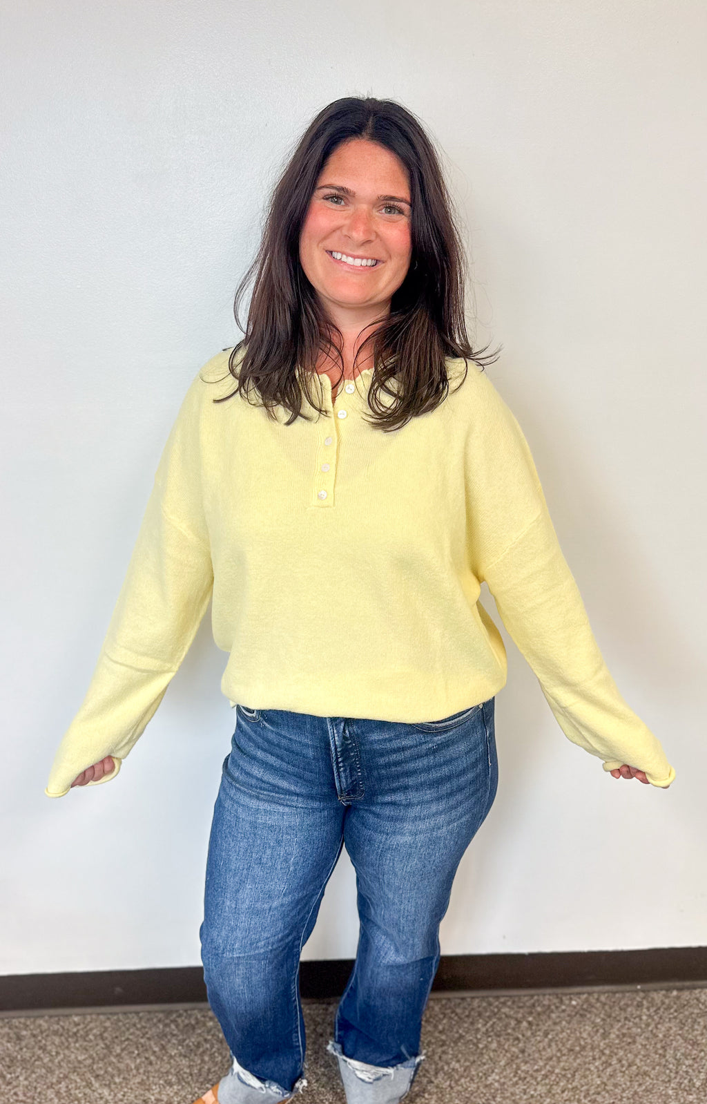 Hard To Tell Sweater