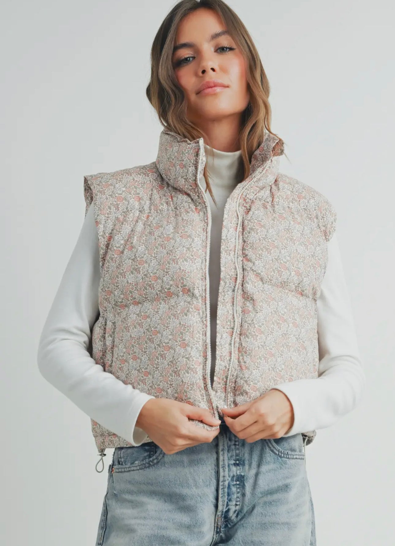 Floral Vest