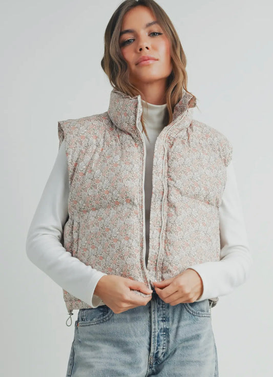 Floral Vest