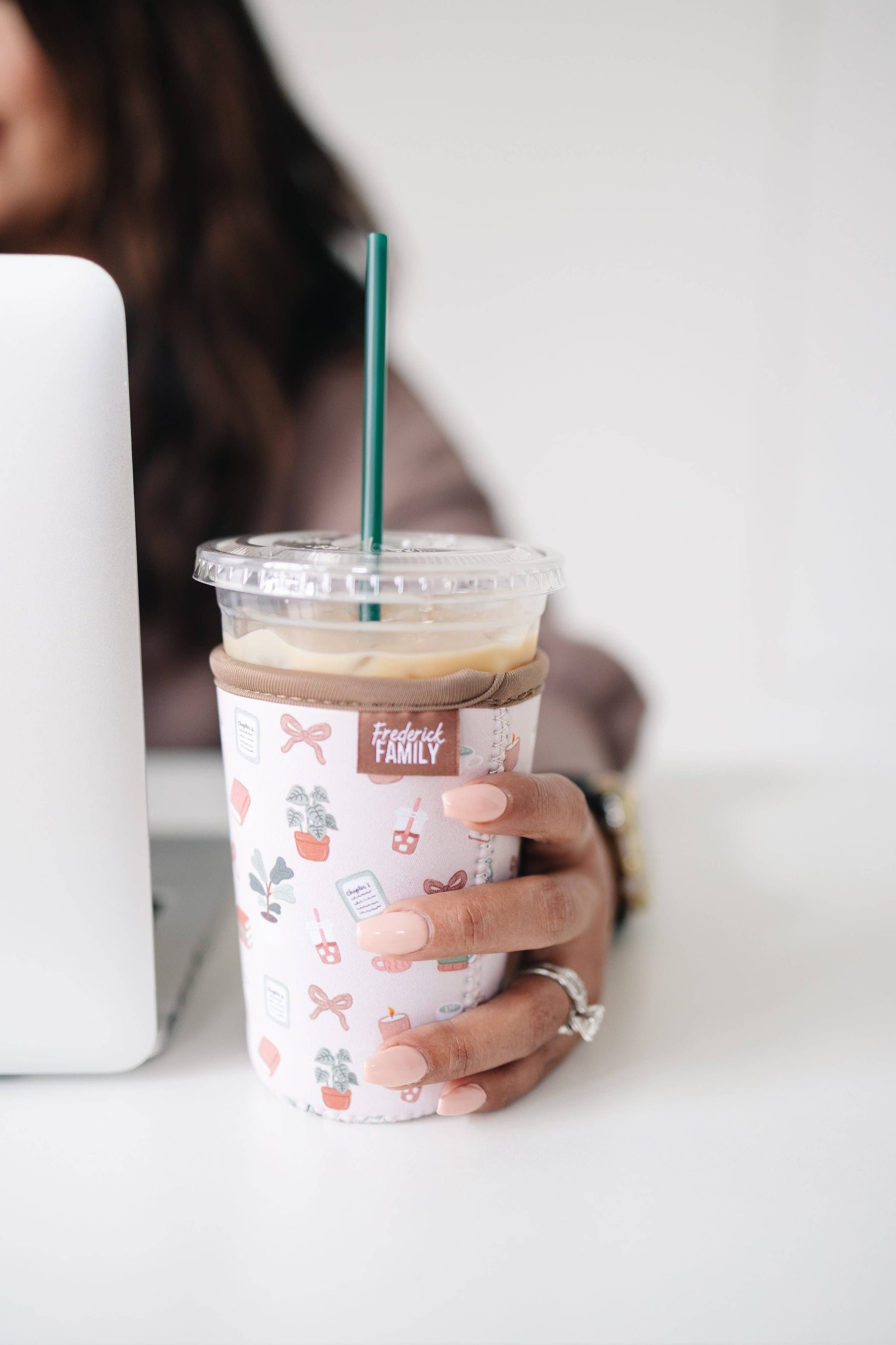 Black Bow Iced Coffee Sleeve