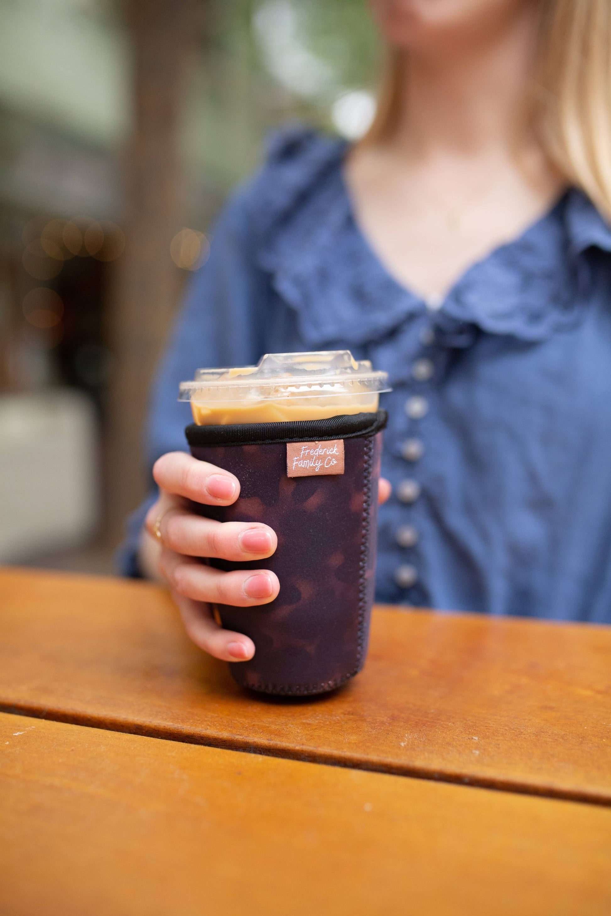 Black Bow Iced Coffee Sleeve