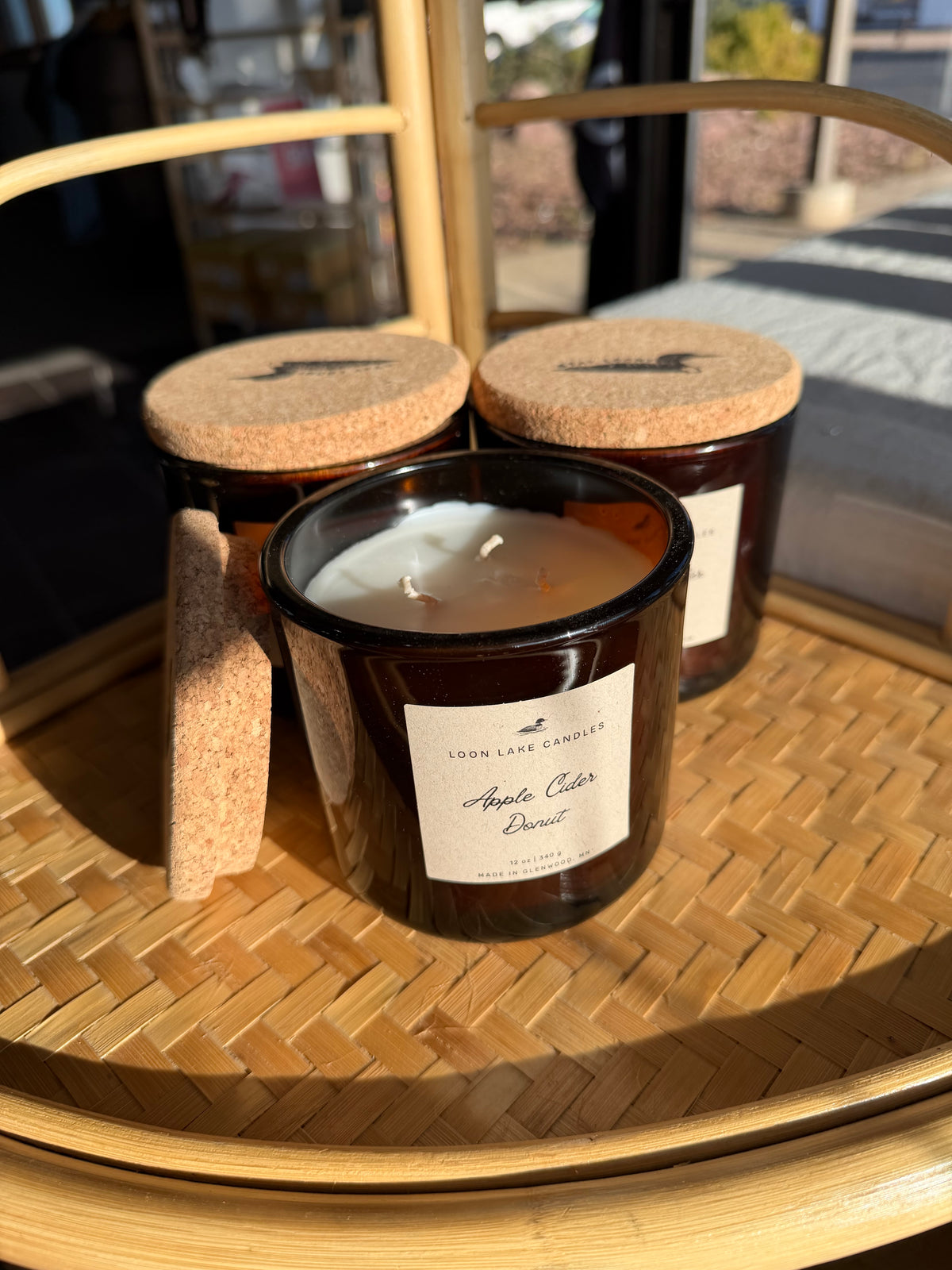 Loon Lake Candles: Apple Cider Donuts 12oz