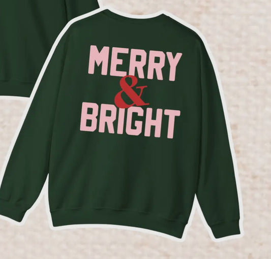 Merry & Bright Crewneck