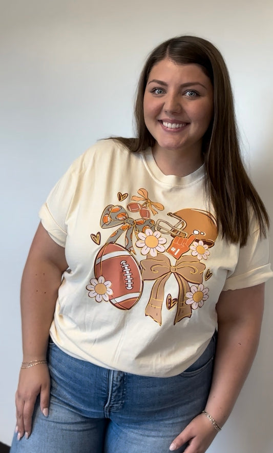 Football Frenzy Graphic Tee