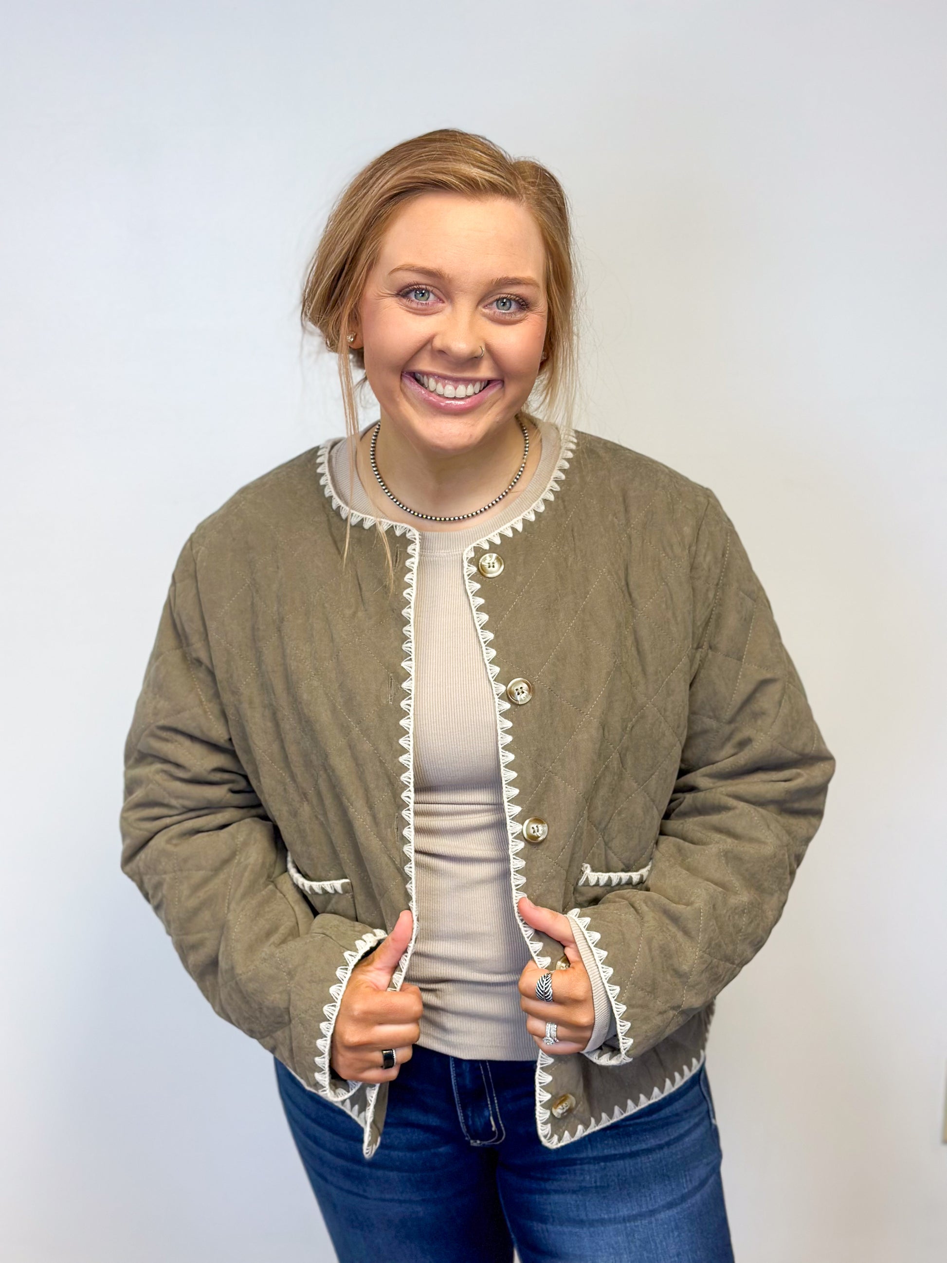 Up in the Air Quilted Jacket