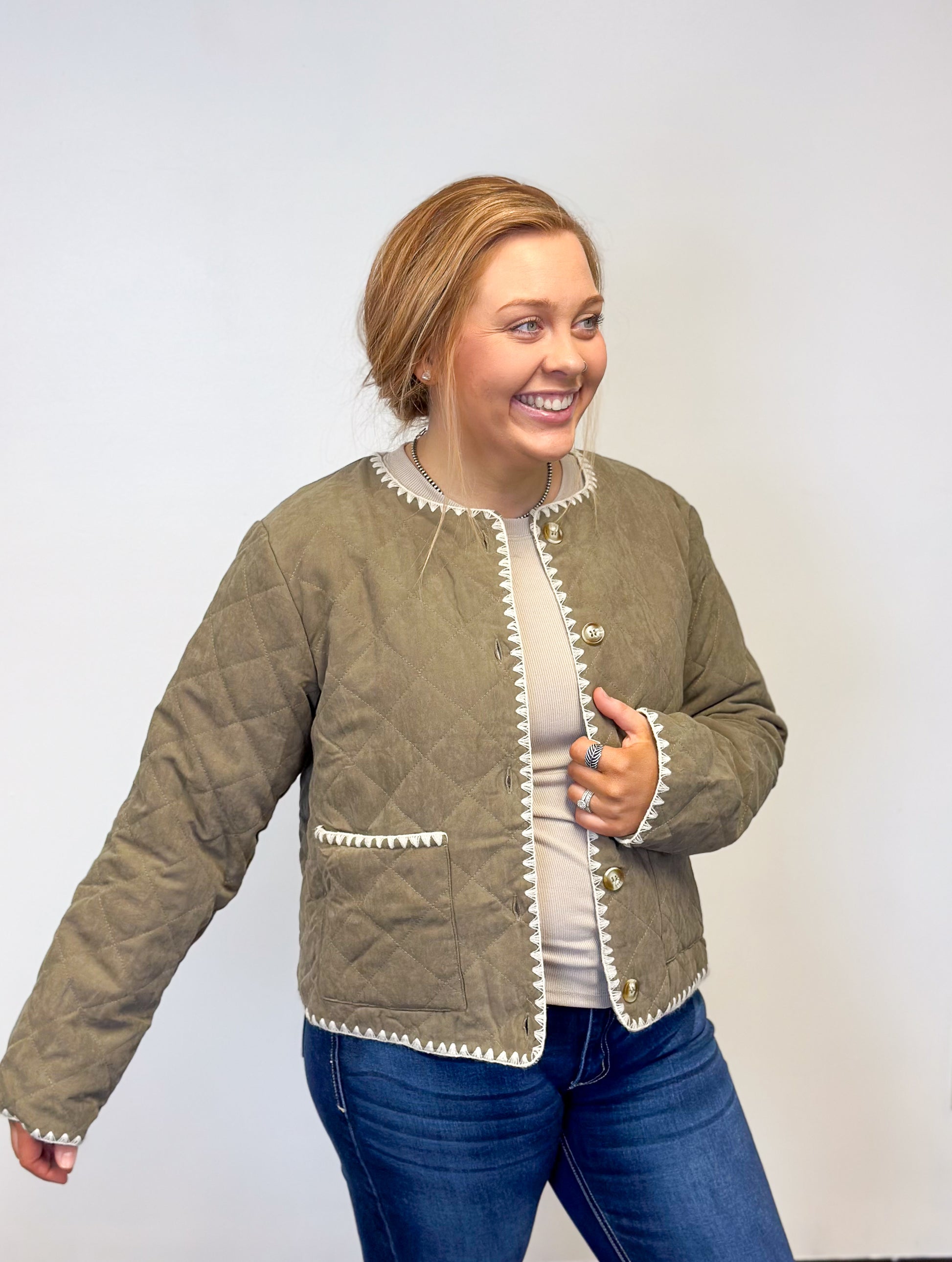 Up in the Air Quilted Jacket
