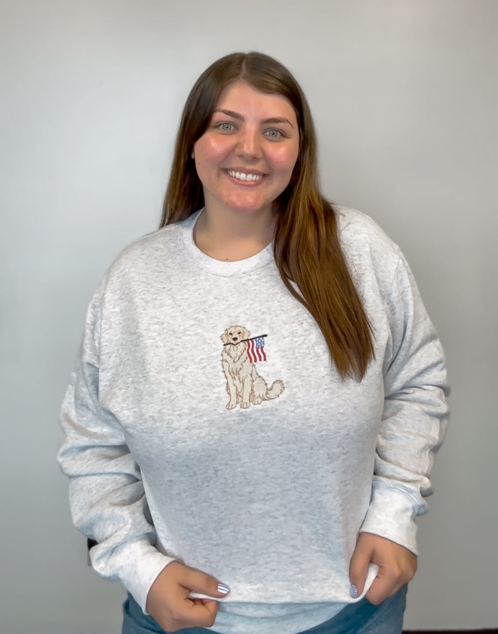 Patriotic Pup Crewneck