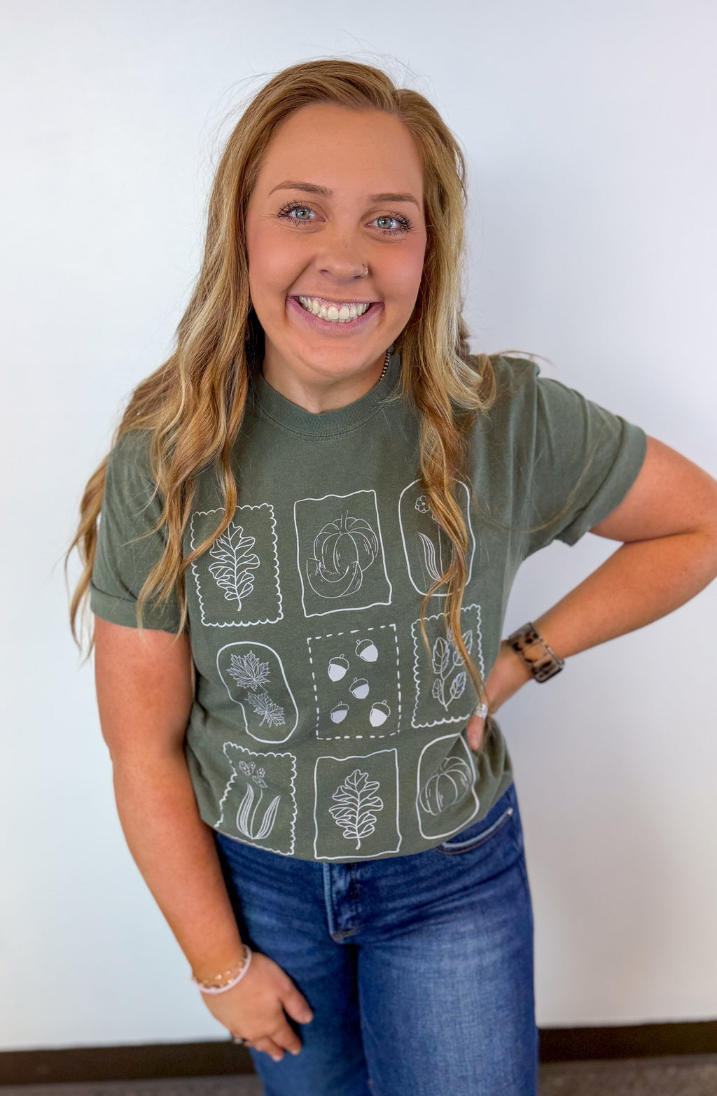 Autumn Acorns Graphic Tee