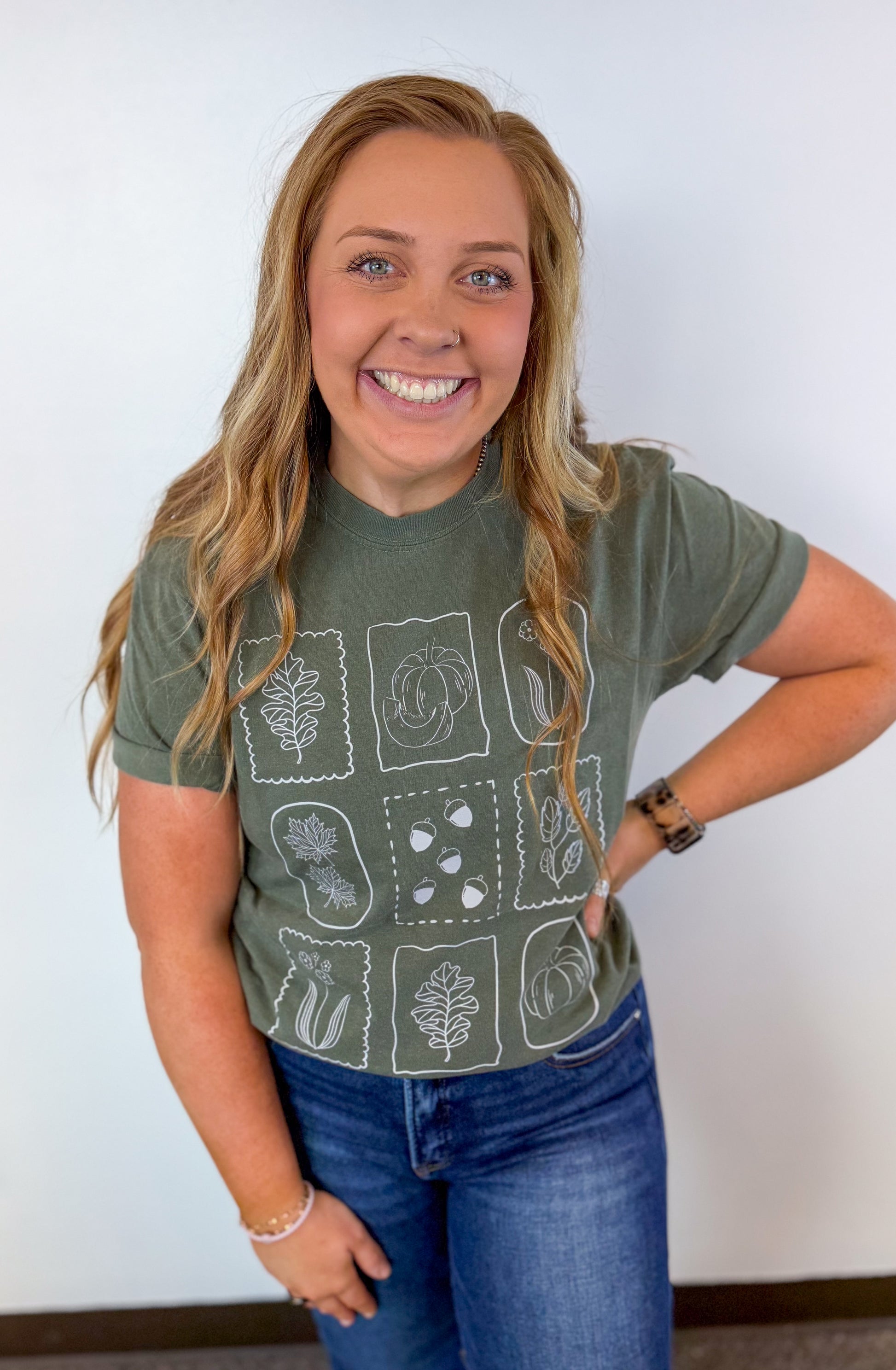 Autumn Acorns Graphic Tee