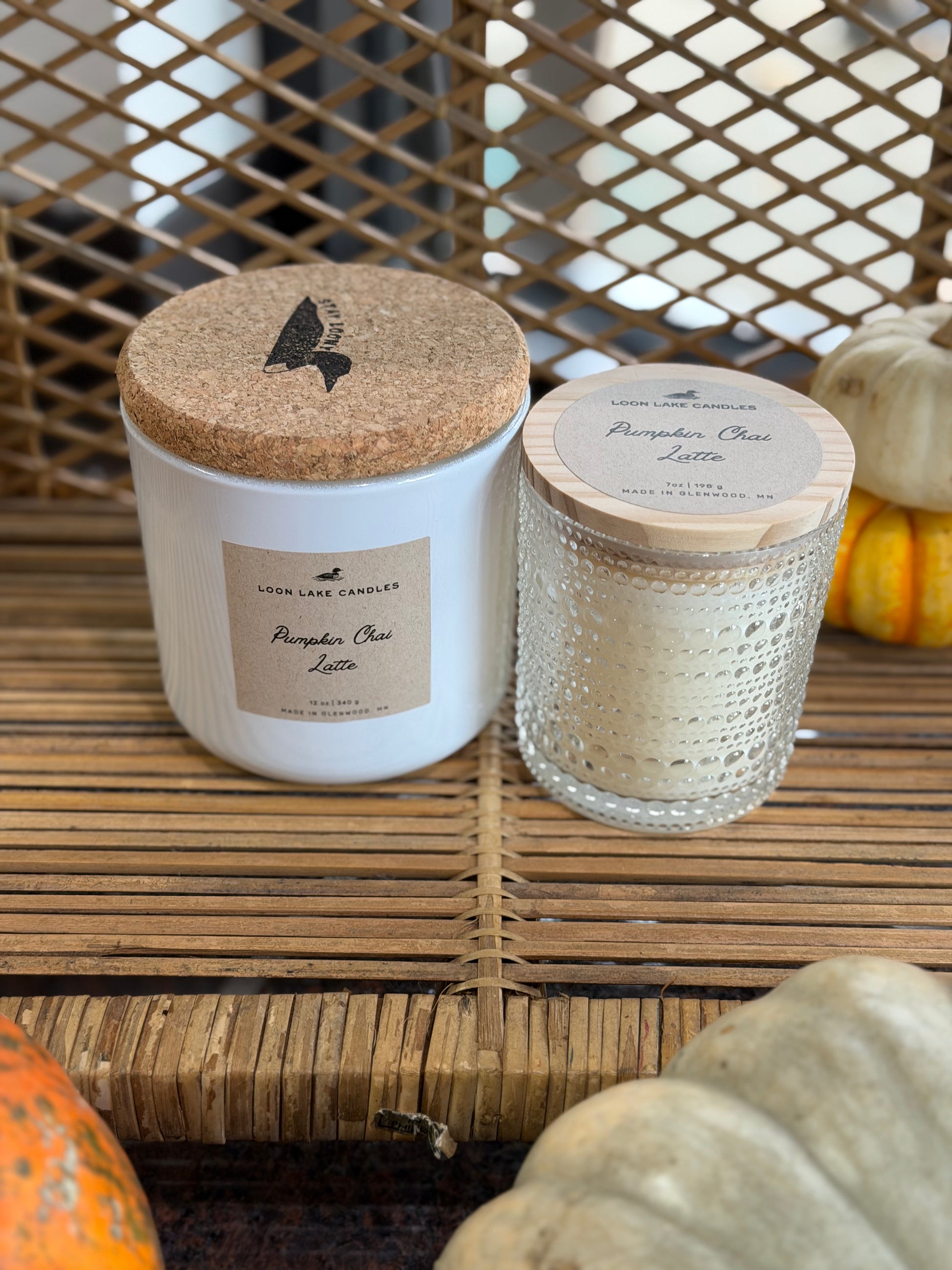 Loon Lake Candles: Pumpkin Chai Latte 12oz