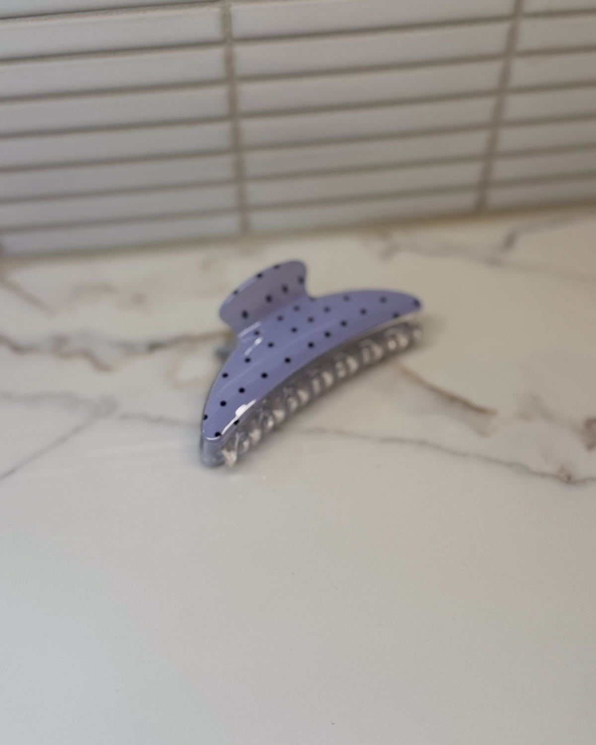 Polka Dot Hair Clip