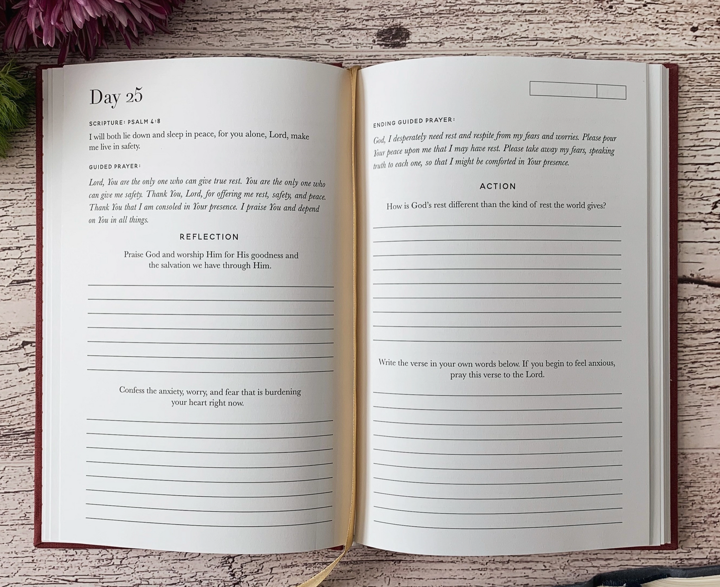 Scripture for Anxiety Journal