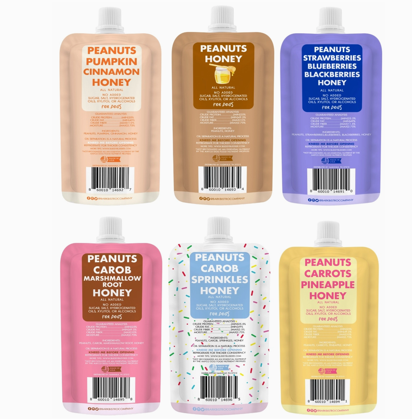 Dog Peanut Butter 4oz PRE-ORDER