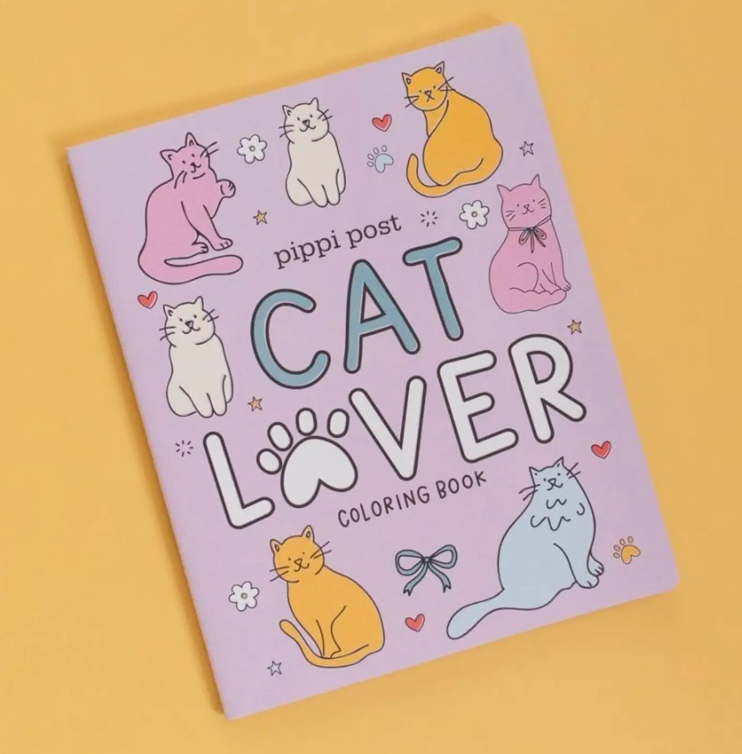 Cat Lover Coloring Book PRE-ORDER