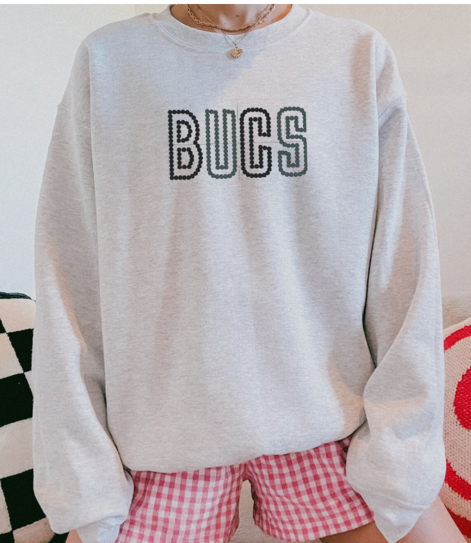 Bucs Embroidered Crewneck PRE-ORDER